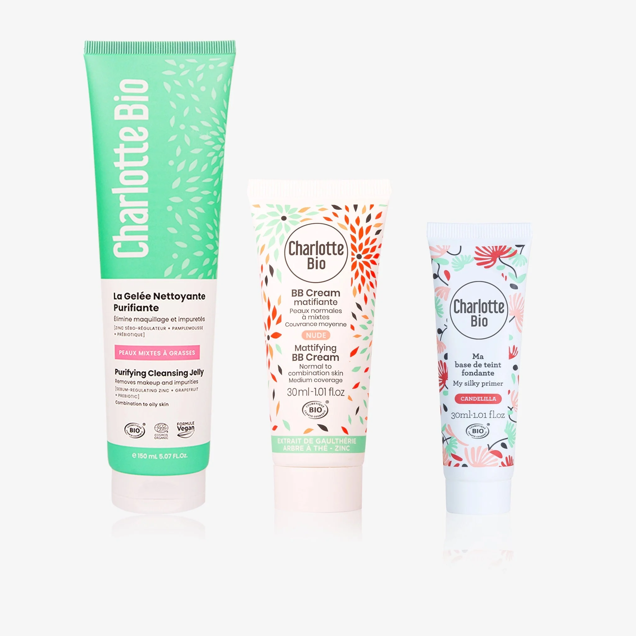 Trio BB Crème + base de teint + gelée nettoyante purifiante - Image 10