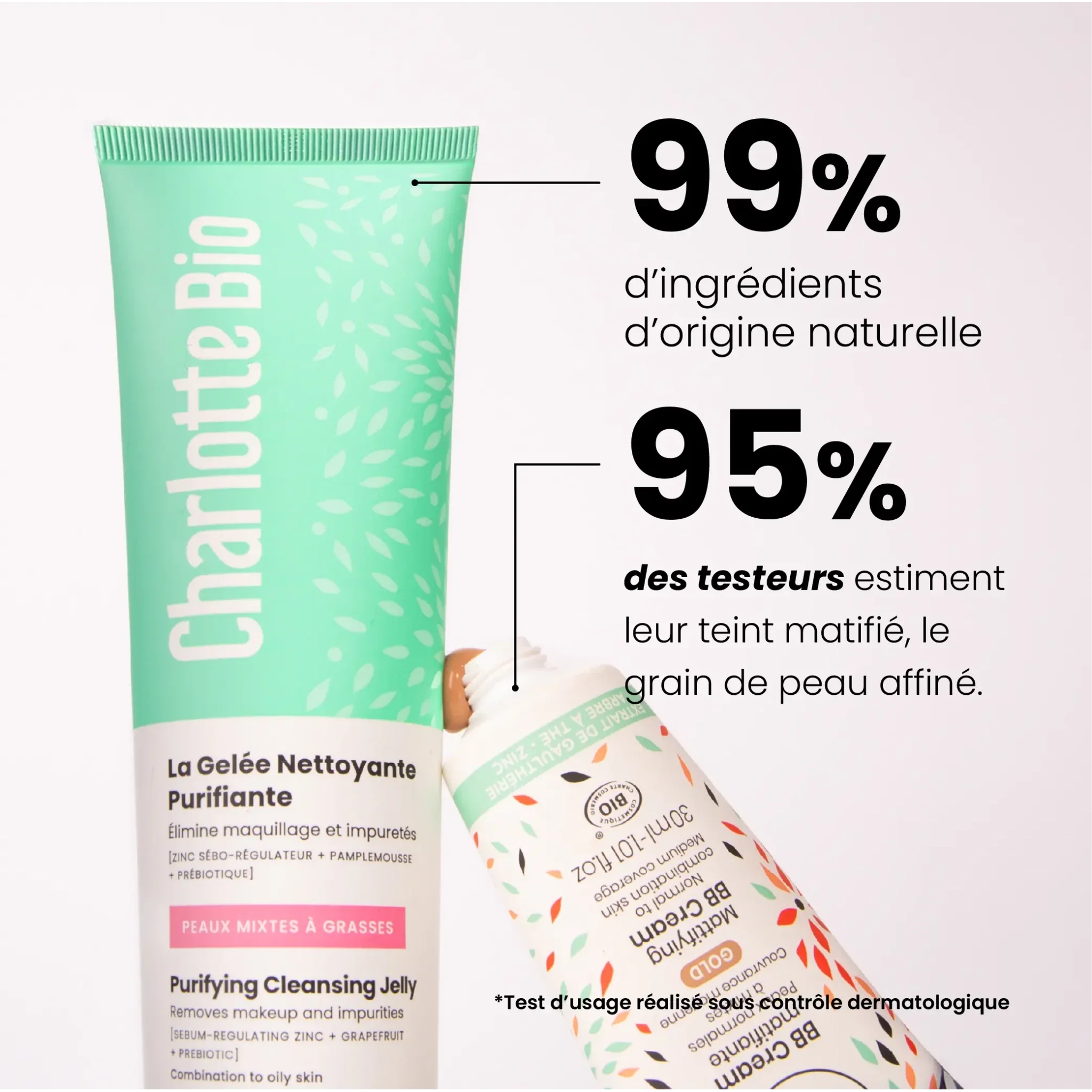 Duo BB Crème et gelée nettoyante purifiante - Image 3