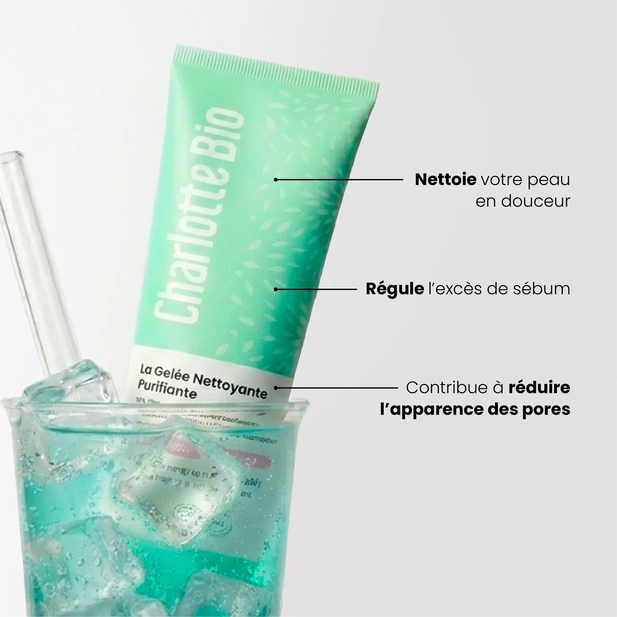 Trio BB Crème + base de teint + gelée nettoyante purifiante - Image 7