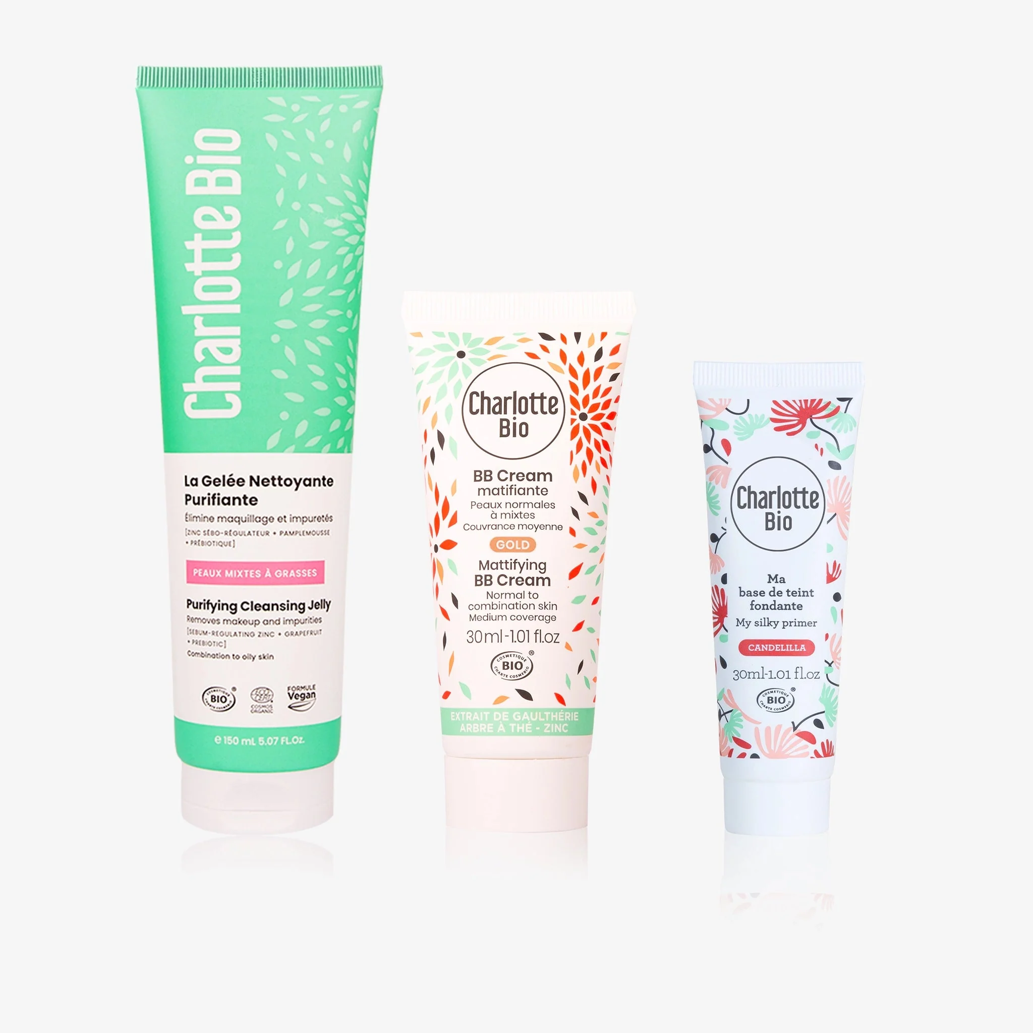 Trio BB Crème + base de teint + gelée nettoyante purifiante - Image 9