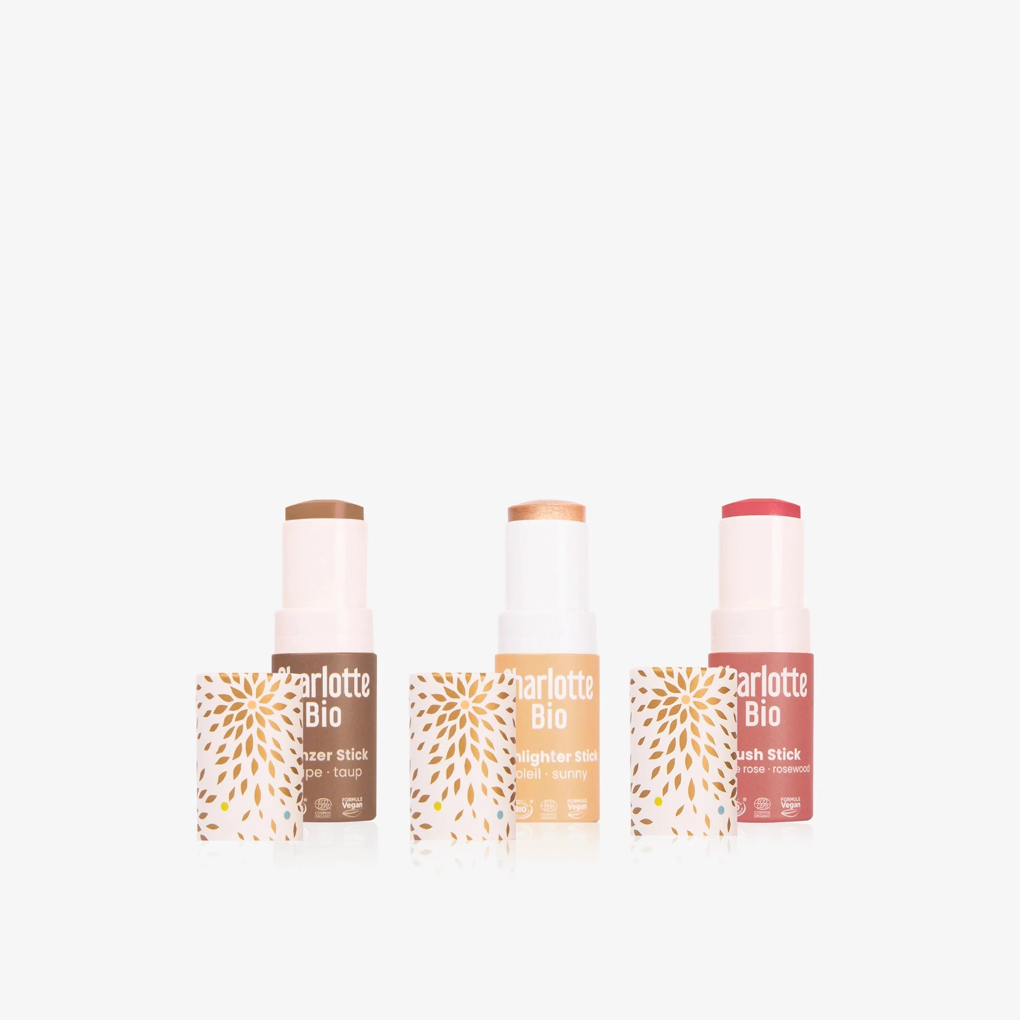 Trio sticks teint : bronzer + blush + highlighter - Image 7